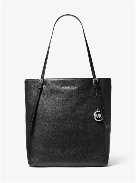 michael kors megan shopper|Megan Large Pebbled Leather Tote Bag .